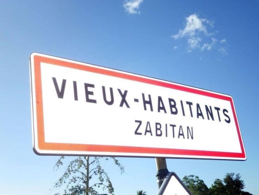 Ferienwohnung Cocon Tropical Vieux-Habitants Exterior foto